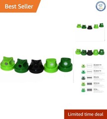 Versatile Green Spray Caps Bulk Set – 50 Nozzles for Every Artistic Project