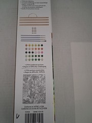 Artist’s Loft Paint by Number Kit Botanical Greens 16″x 20″ 48pc Lev Challenging