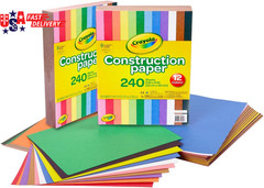 Construction Paper Bulk Pack (480 Sheets) – 10 Assorted Colors, 9X12, Teacher Sc