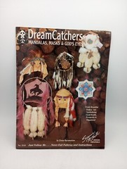Design Originals Dream Catchers Mandalas Masks Gods Eyes Book Preowned 1992 Vtg