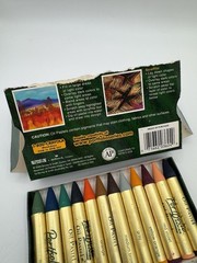 Vintage 2000 Portfolio Series 24 Oil Pastels Water Soluble Art Supplies
