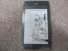 Brand New Faber-Castell 12 Castell 9000 Design Set – 12 Pencil Set Tin (GERMANY)