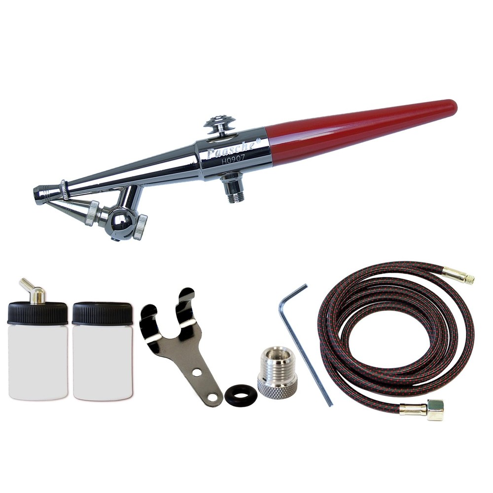 H-1AS Single Action Siphon Feed Airbrush Set. Includes Head Size .65mm. Airbr…