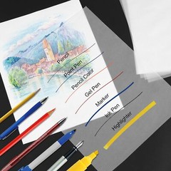 120 Sheets Tracing Paper for Drawing, 8.5”x 11”（120 Sheets）, Translucent