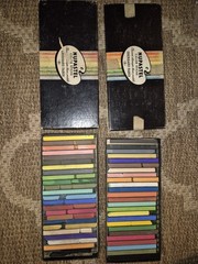 2 Vintage Eberhard Faber Nupastel Color Sticks No. 264 in Original Boxes