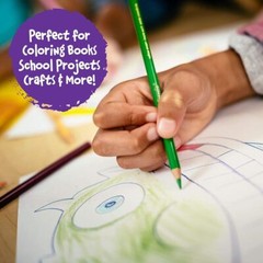 Crayola Colored Pencils Set (120Ct), Coloring Book Pencils, Bulk Colored Pencils