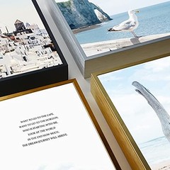DIY Metal Floating Frame for 12X12″ Canvas Painting Art,1 1/2″(3.8cm) Depth, …