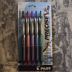 Pilot~Precise V5 Pens~Deco Collection~Assorted 5/Pk Pens~#V5RP5002 Item#19957