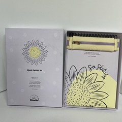 Life is a Doodle Sketch Pad Art Set – Premium 9×12 Sketchpad / Pencil Holder