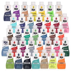 Rit Dye Liquid – Wide Selection of Colors – 8 Oz. (Dark Green) Dark Green