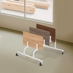 Picture Fame/Canvas Storage Display Rack Cart 10-Slot Tile Sample Showing Shelf