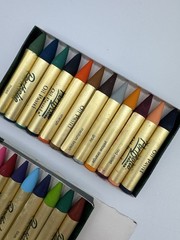 Vintage 2000 Portfolio Series 24 Oil Pastels Water Soluble Art Supplies