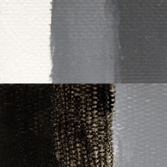 Flake White + Bone Black – Black & White (hue) oil paint set! -50ml – NON-TOXIC!