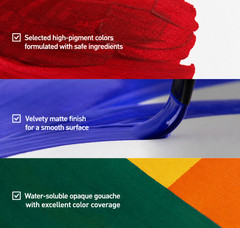 Shinhan Professional Designers Gouache Paint 15ml 24 Color Set B