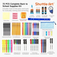 71 Pack School Supplies Kit, Back to School Supplies for Teachers, Middle Hig…