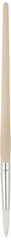 Lot of 24 Tanis White Taklon Artist Brushes #4