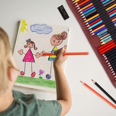 Heshengping Sketching Drawing Art Pencil Kit-50 50 Piece Set, Multicolor