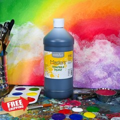 Handy Art Tempera Paint Black 32oz
