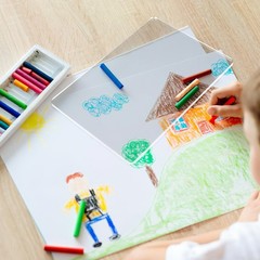 Gel Printing Plate: A5 Non-Stick Reusable Monoprinting For Kids – Soft