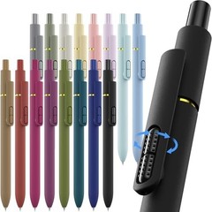 16 Pcs Colorful Gel Pens Set – 0.7MM Smooth Writing, Quick Drying, Perfect for J