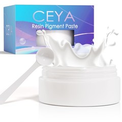 White Resin Pigment Paste 3.5oz/100g Epoxy Dye Pigment Opaque Epoxy Resin Tint H