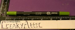STAMPIN UP OLD OLIVE 1 MARKER DYE WATER BASED INK RETIRED #83 CREAKYATTIC