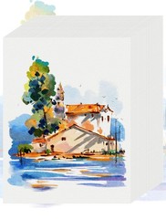 30 Sheets Watercolor Paper 8.5 x 11, Cold Press x 11 IN, 30
