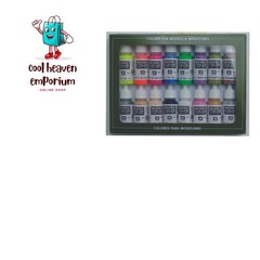 Acrylic Wargaming Paint Set – 17ml Bottles, Exceptional Opacity, 16 pcs