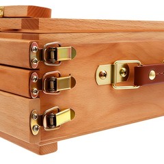 Multi Function Storage Box, Portable Sketch Box for Kids, Beginners, Students,