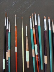 Lot 22 +Artist Paint Brushes – Vintage DUNCAN SUPERIOR GRUMBACHER MARC
