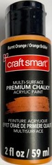 Craft Smart Premuim Chalky Acrylic Paint – Burnt Orange 2 oz. ~ 413849