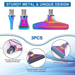 Snewvie Diamond Painting Pen Accessories Tools Set,1PCS 3pcs, Colorful3pcs
