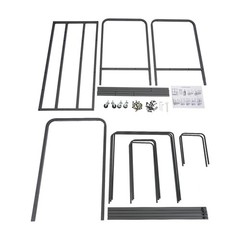 2 Tier Art Canvas Storage Rack with 4 Wheels Display Stand for Painting Board
