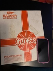 Badger AIR-BRUSH CO. Professional Gift Set 150 , Not Used, but Vintage Excellent
