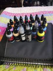 ARTME Airbrush Paint, 25 Colors Airbrush Paints Water Based Acrylic Read..