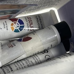 Jo Sonja’s 6 Iridescent Colours Artists Acrylic Paint Tubes Set Art Kit Chroma