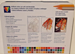 Staedtler Pencil Crayon Tin. 72 Pencil Set. Like New
