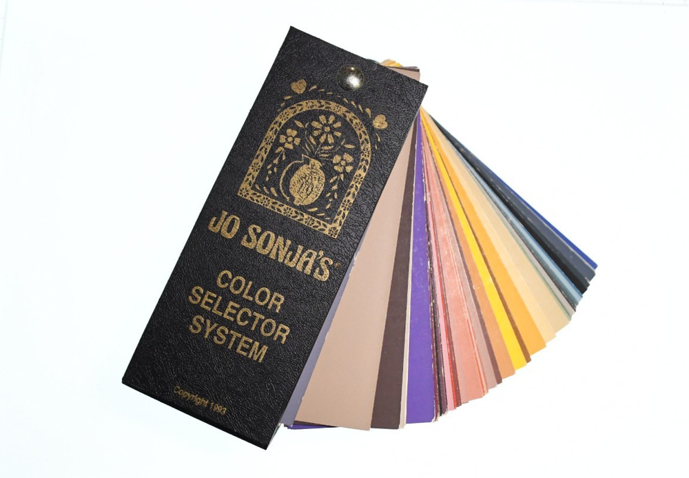 Vintage Pain Samples – Jo Sonja’s Color Selector System – 1993 – Vintage Paint
