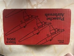 Paasche type H Airbrush Set w/ Case, box and instructions.