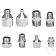 8-Piece Airbrush Adapter Kit, Professional Fitting Connector Set for Air Compres