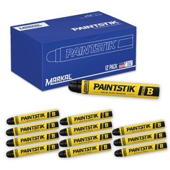 12 PCS Black 80223 B Paintstik Solid Ambient Surface Paint Marker Pen Supply