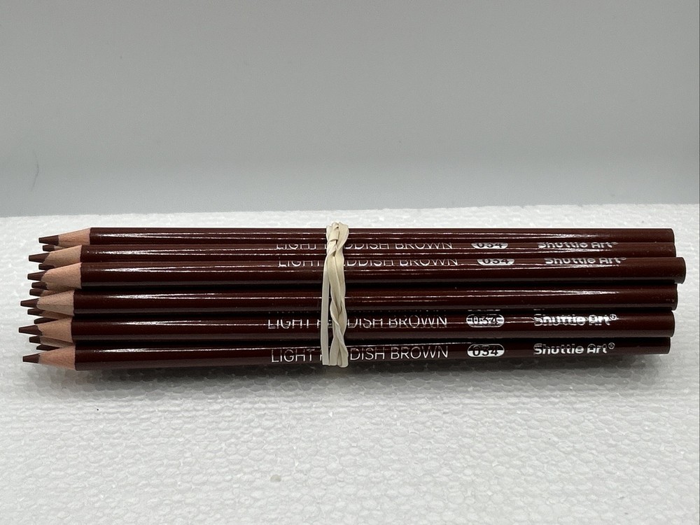 (20 COUNT) LIGHT REDDISH BROWN 034 – Shuttle Art Colored Pencils