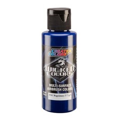 Createx Wicked Colors W086-02 Opaque Phthalo Blue 2oz. For Airbrush Paint