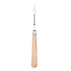 11mm HM#2 Painting Palette Knife Stainless Steel Spatula Wood Handle