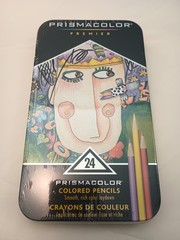 Prismacolor Premier Colored Pencils Set of 24 in Metal Tin