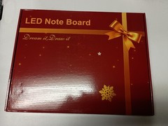 LED Lumiboard 8 Colors Rechargeable 13.8″ X 9.3″ Incl. markers built-in stand