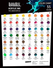 Professional Acrylic Ink, 1-oz (30ml) Jar, Titanium White