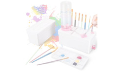 Paint Brush Holder Cleaner Rinser Palette 4 In 1 Painting Supplies Drawing Art