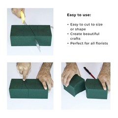 Oasis Floral Foam Advantage – Foam Bricks – Craft Blocks – Foam for Dry Flowers