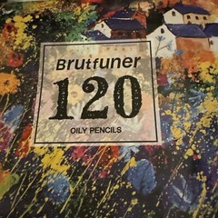 120 Brutfuner Oily Colored Pencils NEW shipping included
